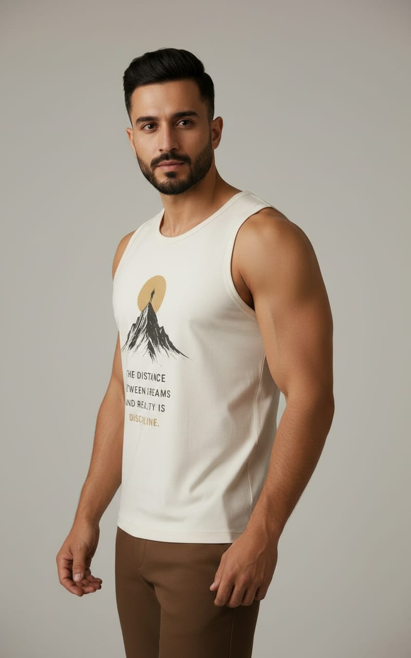 Climb Men's cotton Tank Tees