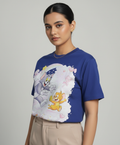 Aurora Round Neck 100% Cotton Women's T-shirt