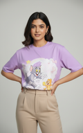 Aurora Round Neck 100% Cotton Women's T-shirt