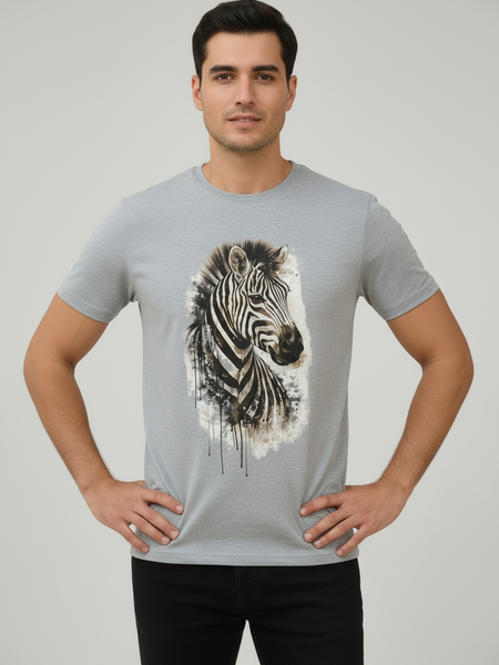 Resilience Round Neck 100% Cotton Mens' T-shirt