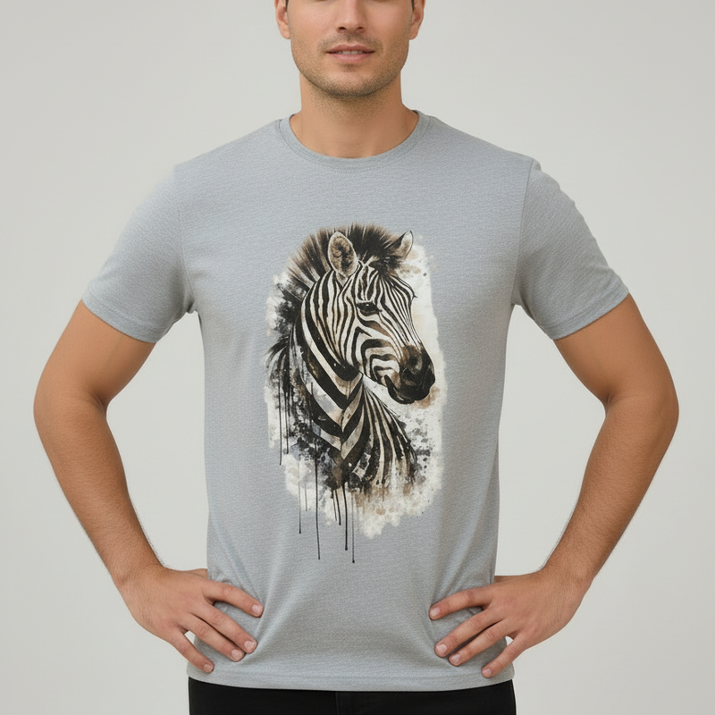 Resilience Round Neck 100% Cotton Mens' T-shirt