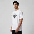 Dragonfly round neck Men's cotton T-shirt
