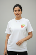 Aurora Round Neck 100% Cotton Women's T-shirt