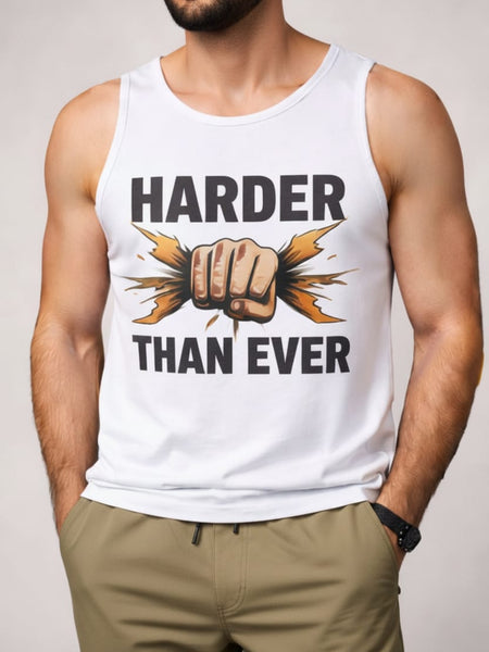 Harder Men's cotton Tank Tees