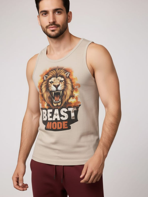 Beast Mode Men's cotton Tank Tees