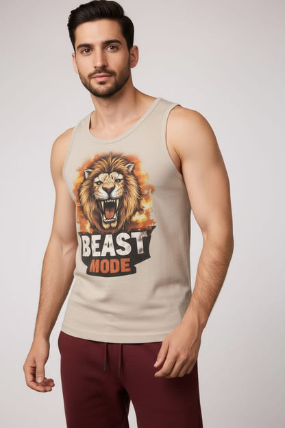Beast Mode Men's cotton Tank Tees