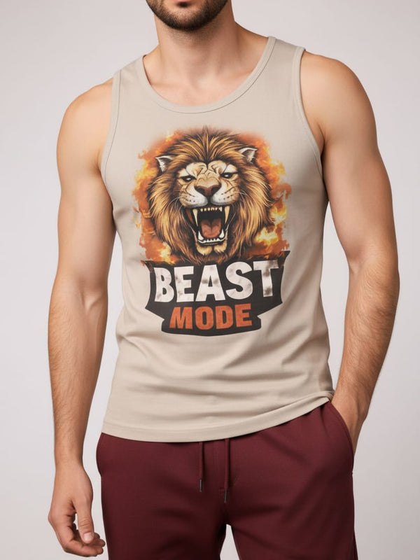Beast Mode Men's cotton Tank Tees