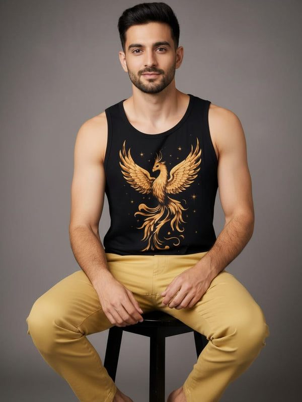 Phoenix freedom Men's cotton Tank Tees