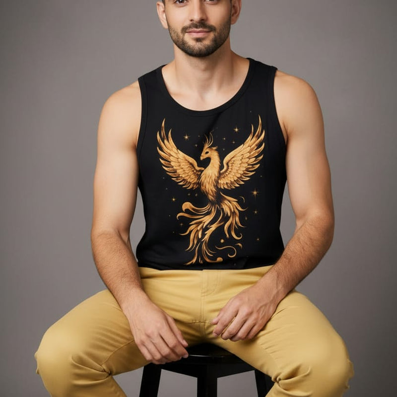Phoenix freedom Men's cotton Tank Tees