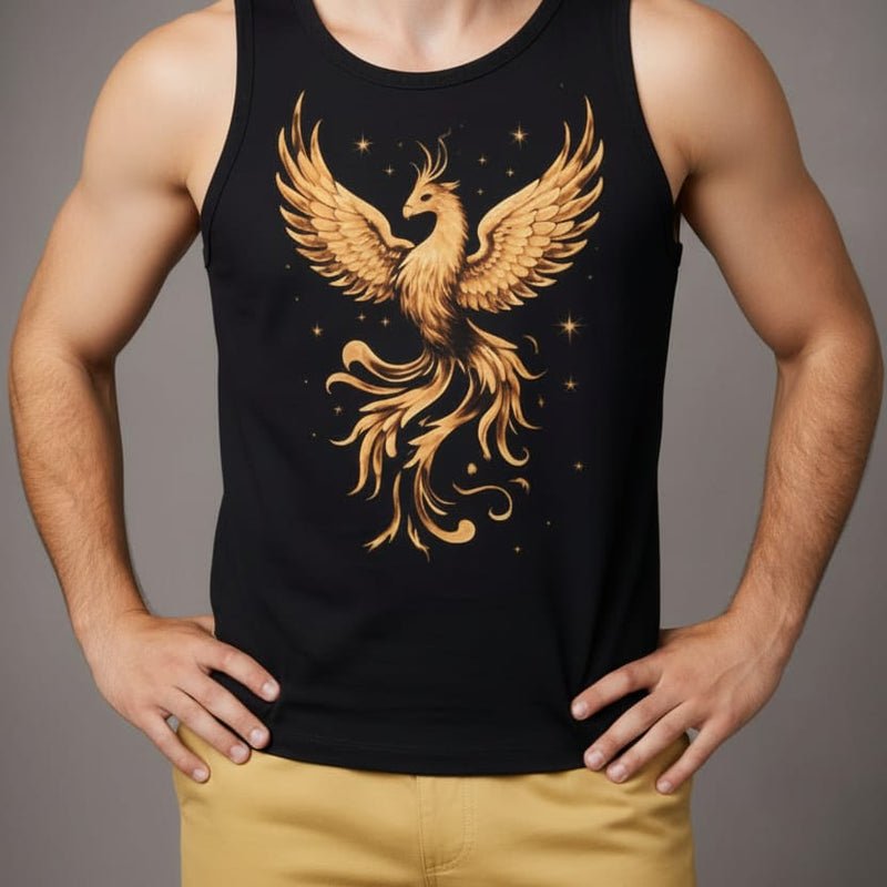 Phoenix freedom Men's cotton Tank Tees