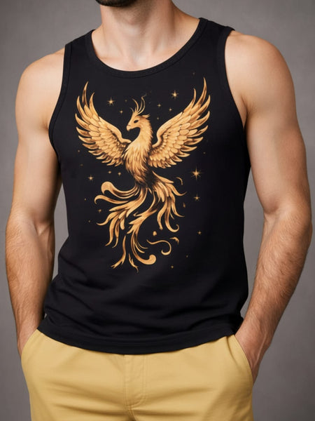 Phoenix freedom Men's cotton Tank Tees