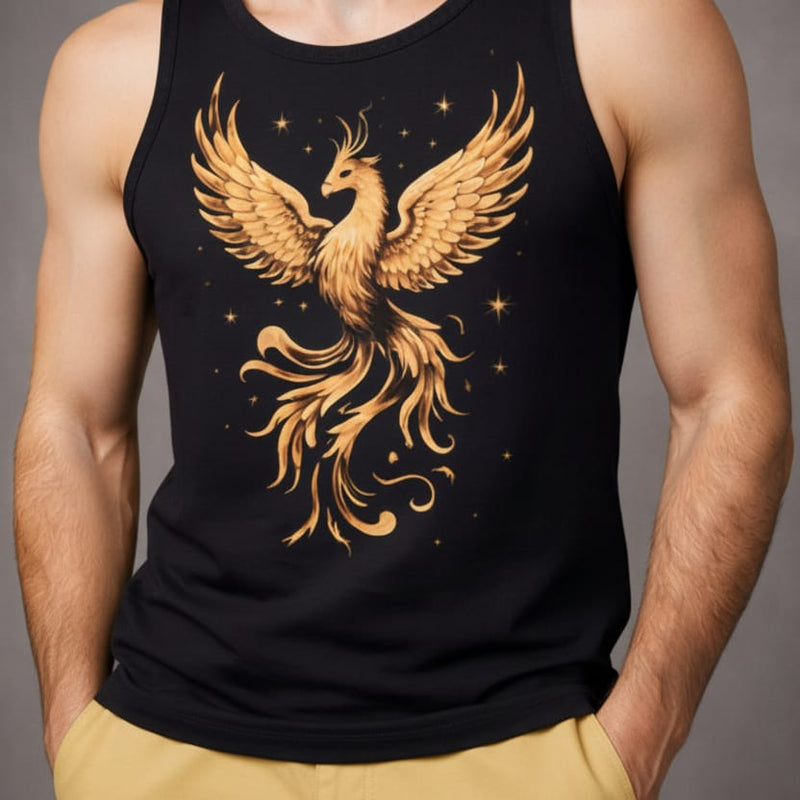Phoenix freedom Men's cotton Tank Tees
