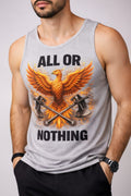 All or Nothing Men's cotton Tank Tees