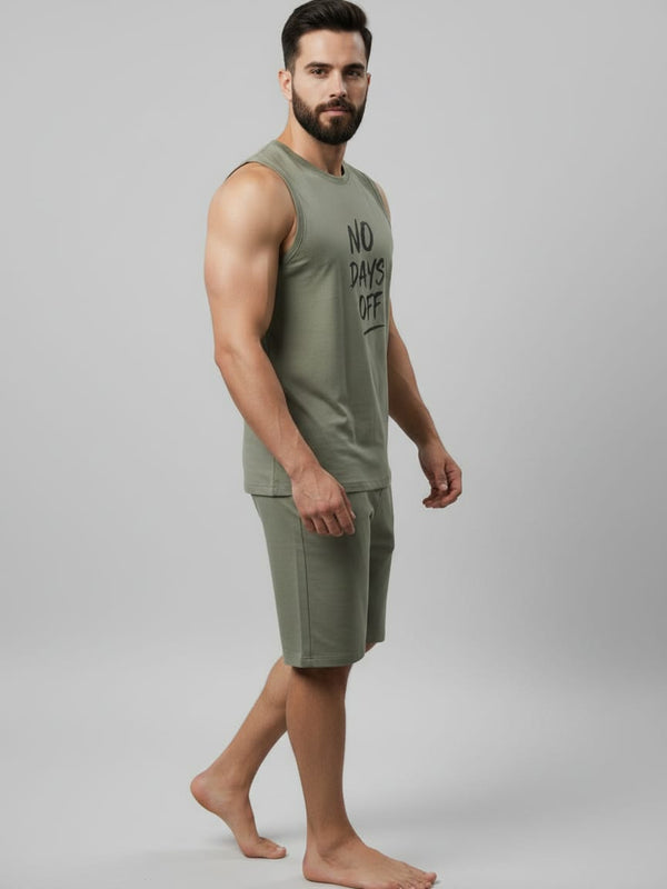 No Off Days Men's cotton Tank Tees