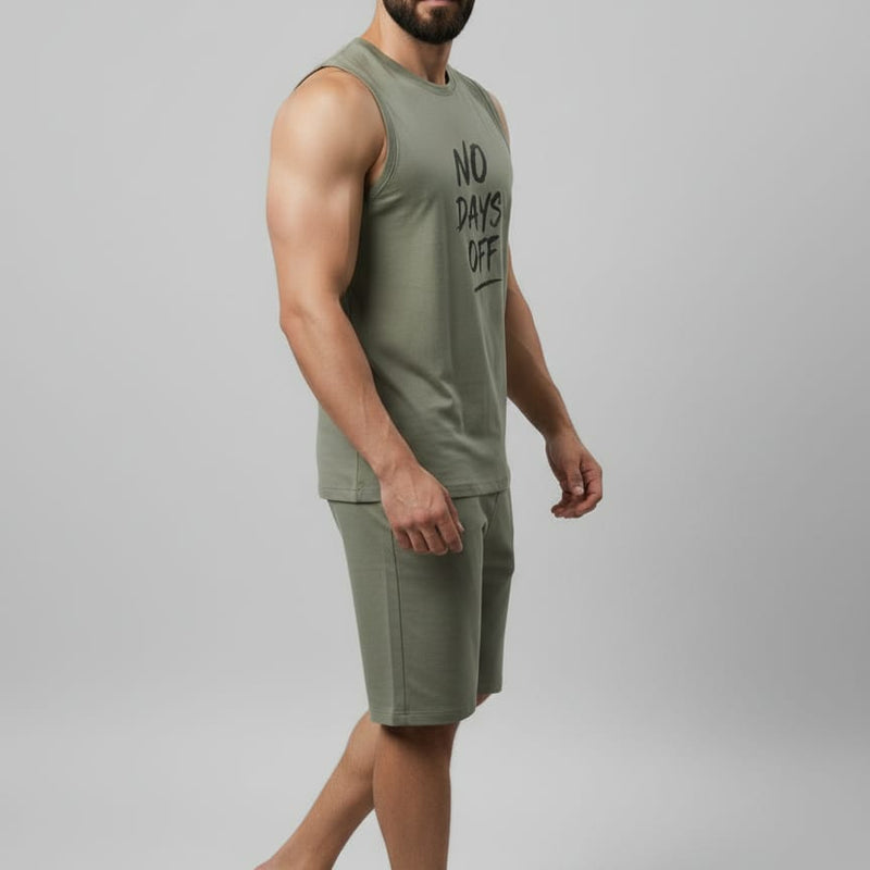 No Off Days Men's cotton Tank Tees