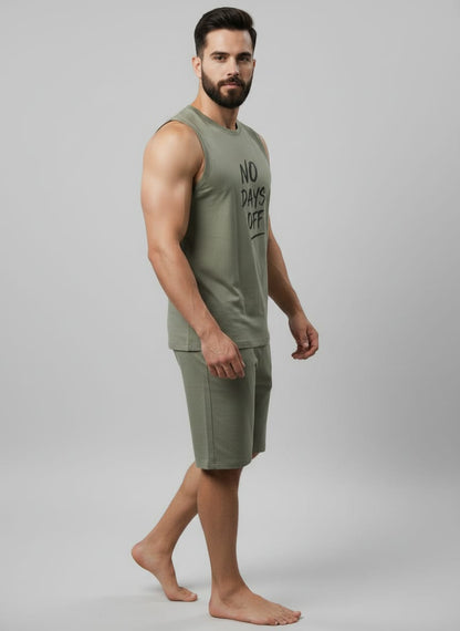 No Off Days Men's cotton Tank Tees