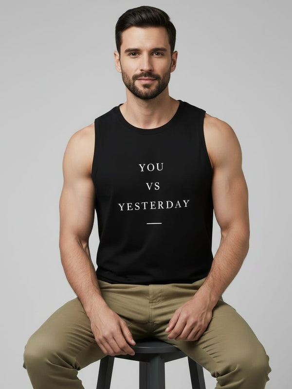 You Men's cotton Tank Tees