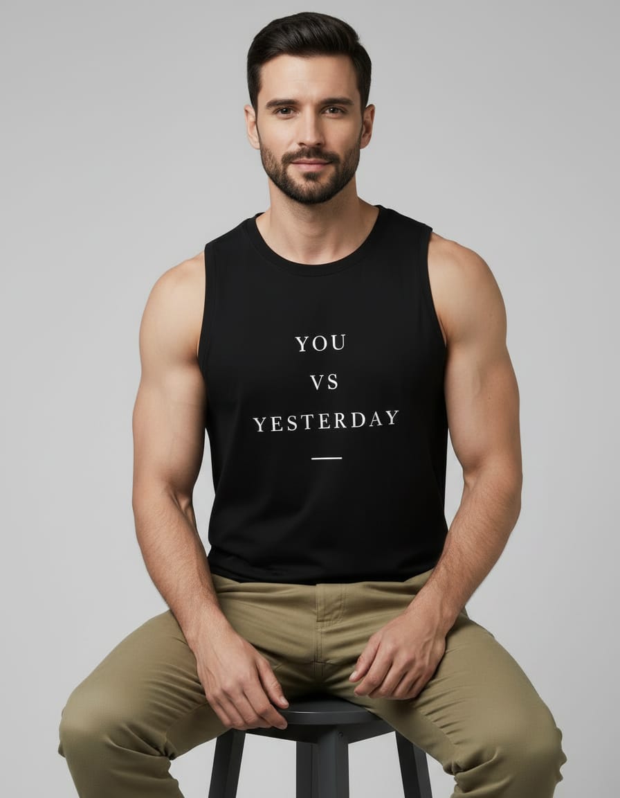 You Men's cotton Tank Tees