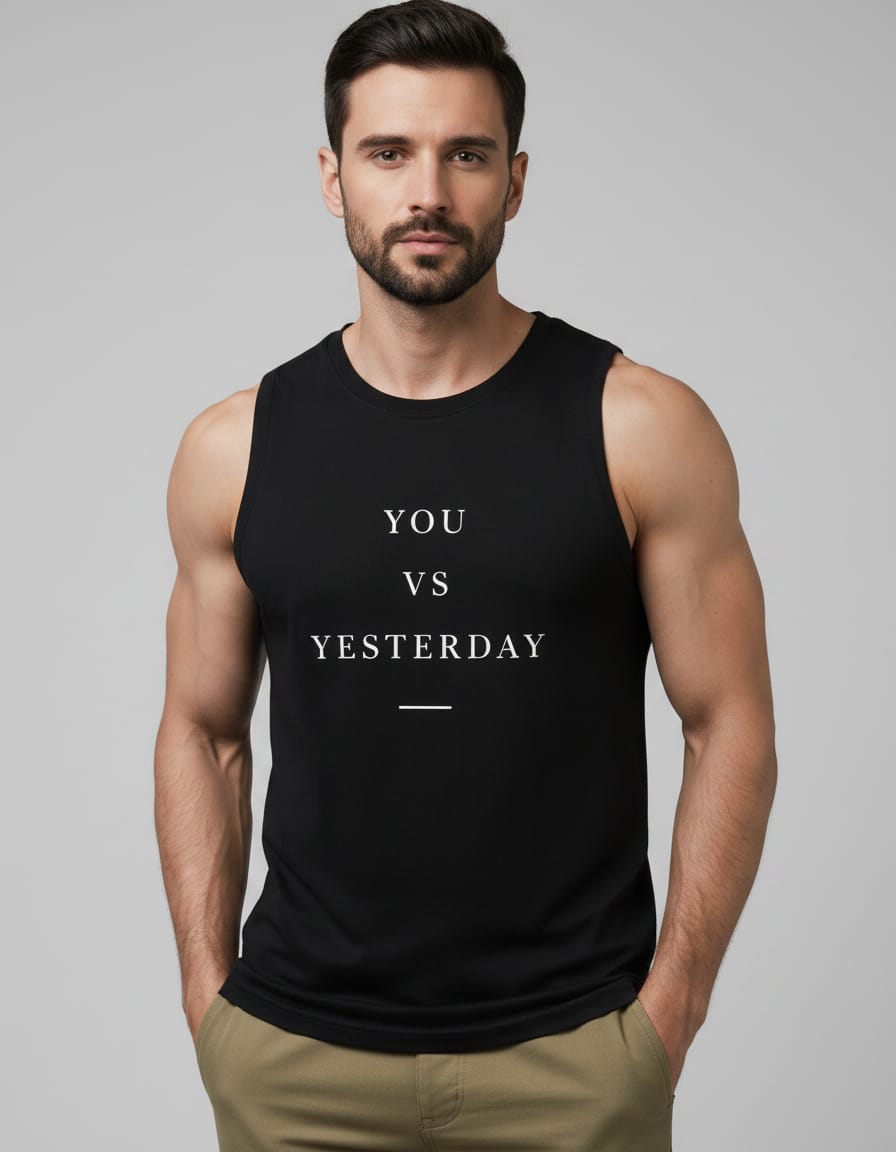 You Men's cotton Tank Tees