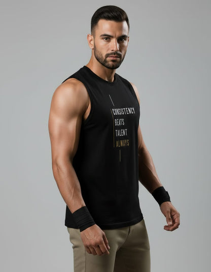 Consistency Men's cotton Tank Tees