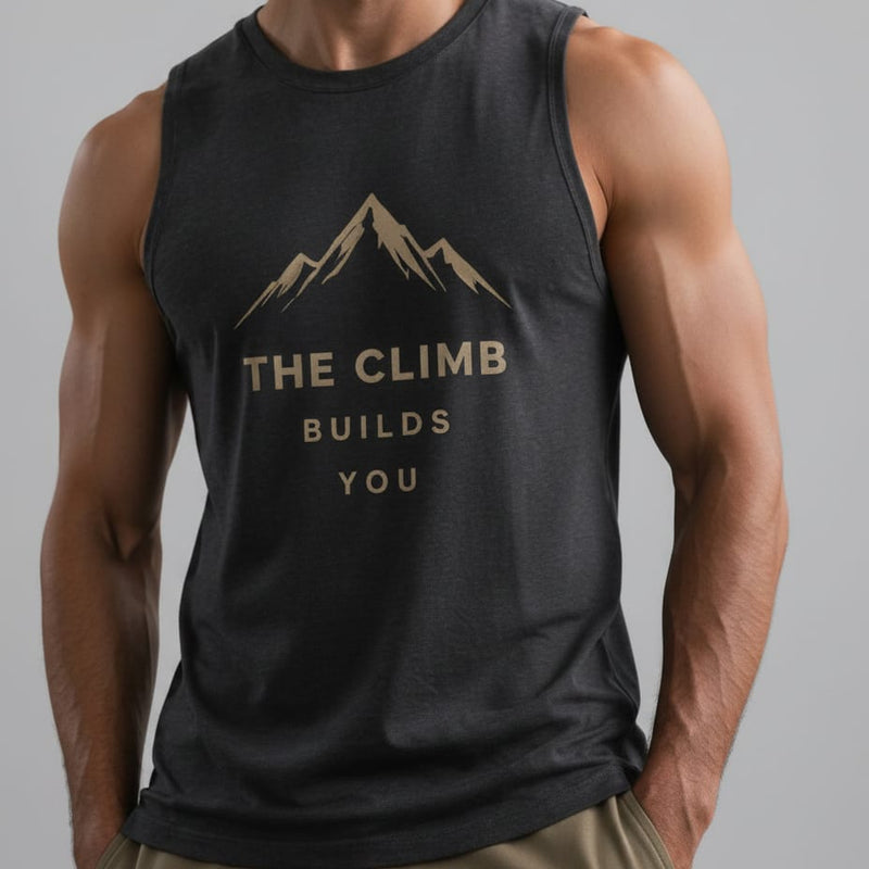 Climb Men's cotton  Tank Tees