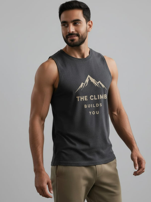 Climb Men's cotton  Tank Tees