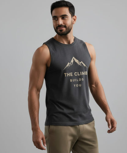 Climb Men's cotton  Tank Tees