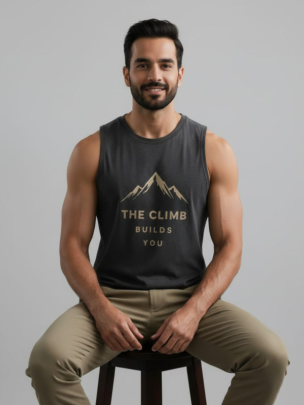Climb Men's cotton  Tank Tees