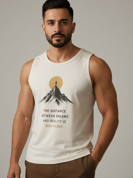 Climb Men's cotton Tank Tees