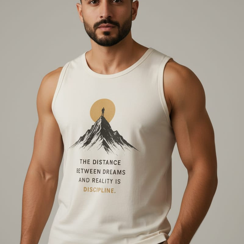 Climb Men's cotton Tank Tees