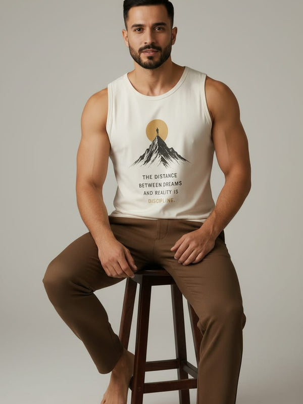 Climb Men's cotton Tank Tees