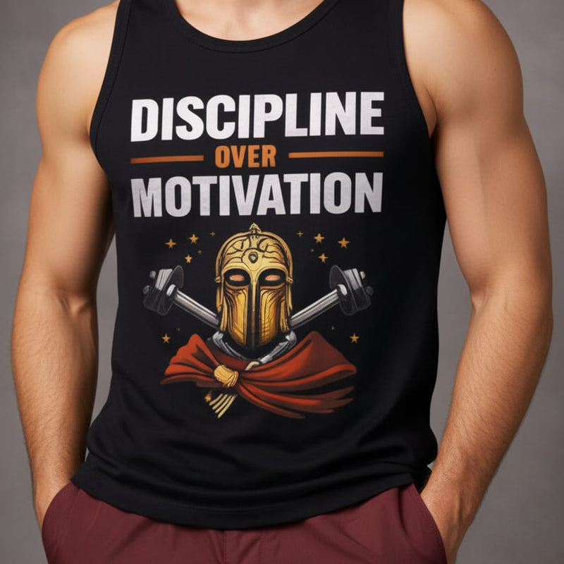 Warrior discipline Men's cotton Tank Tees