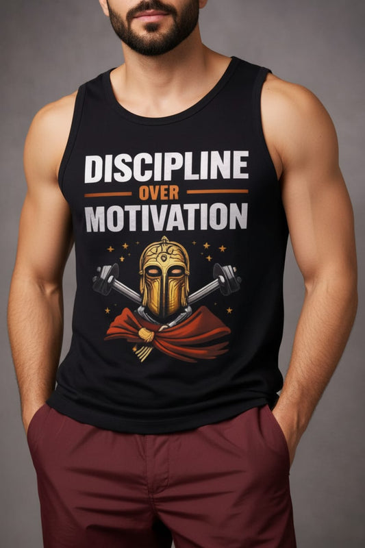 Warrior discipline Men's cotton Tank Tees
