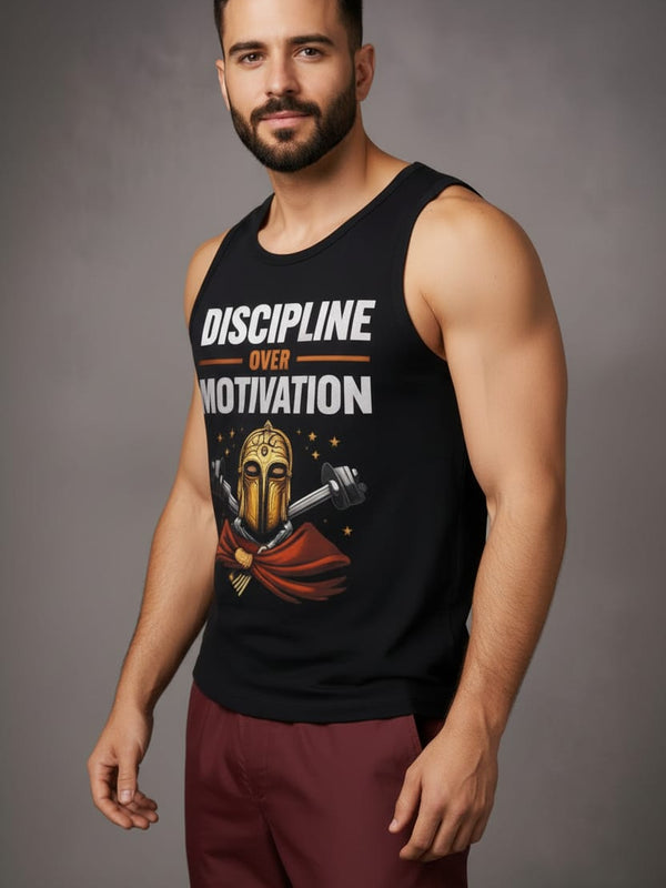 Warrior discipline Men's cotton Tank Tees