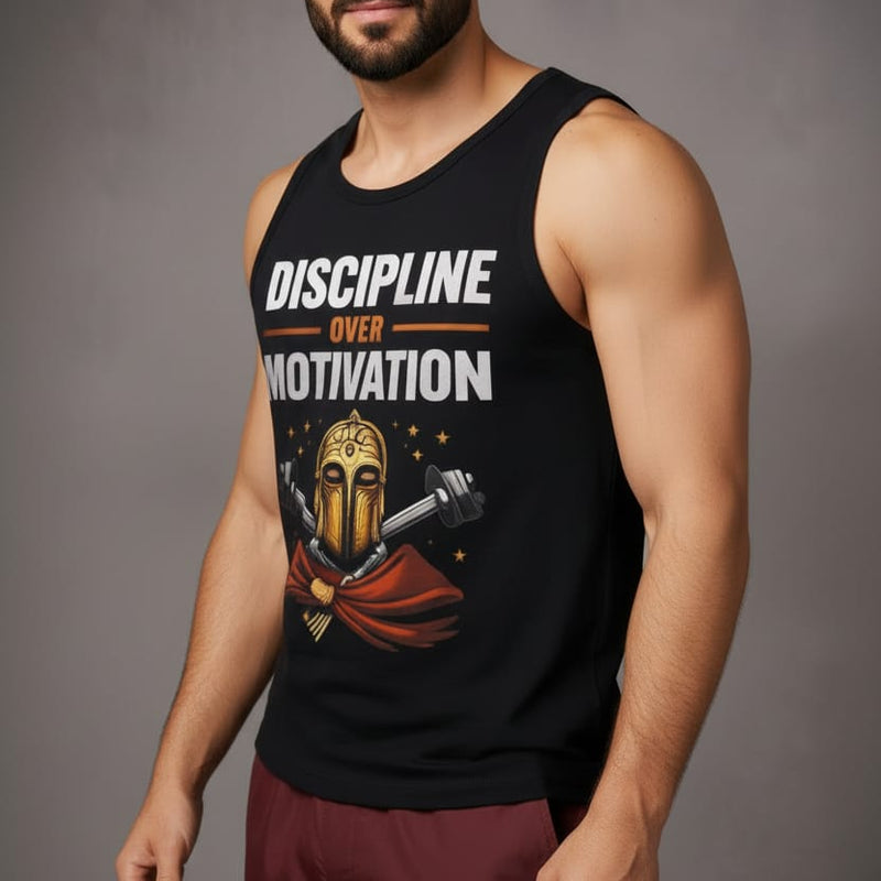 Warrior discipline Men's cotton Tank Tees