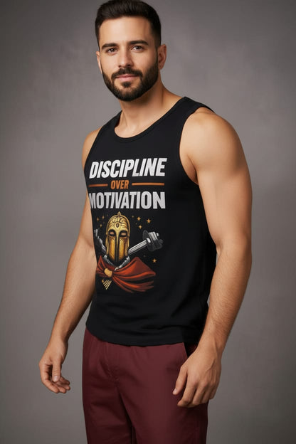 Warrior discipline Men's cotton Tank Tees
