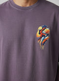 Aurora Round Neck 100% Cotton Mens' T-shirt