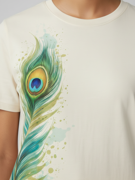 Mor Round Neck 100% Cotton Unisex T-shirt
