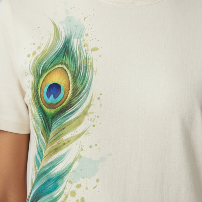 Mor Round Neck 100% Cotton Unisex T-shirt
