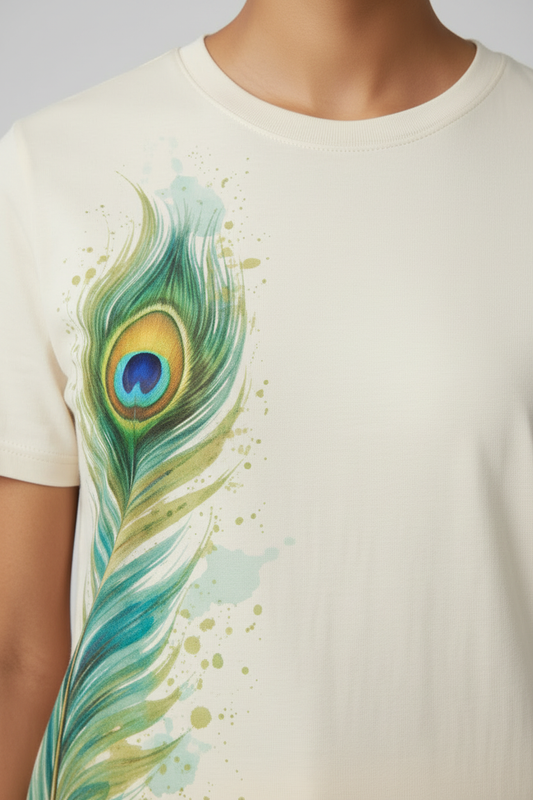 Mor Round Neck 100% Cotton Unisex T-shirt