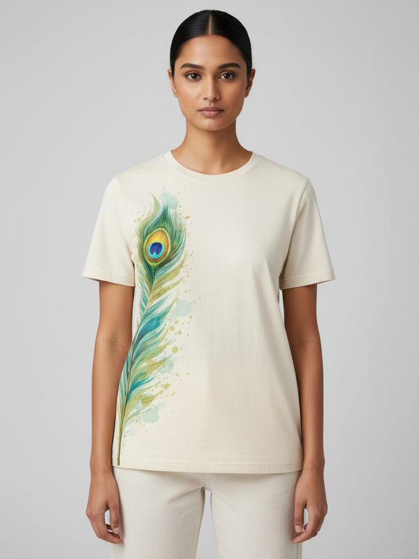 Mor Round Neck 100% Cotton Unisex T-shirt
