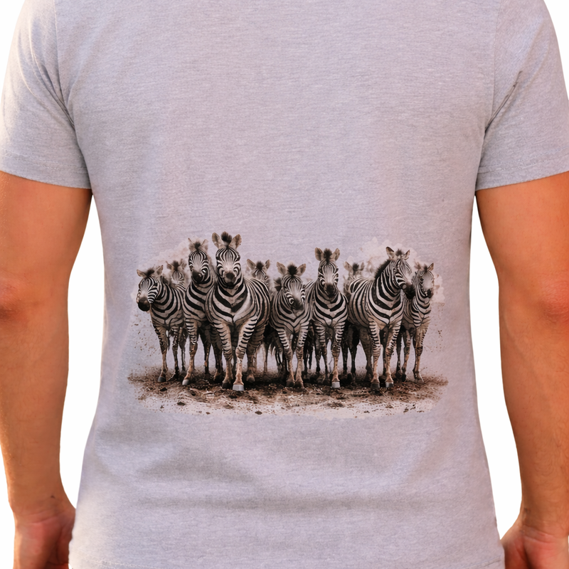Resilience Round Neck 100% Cotton Mens' T-shirt