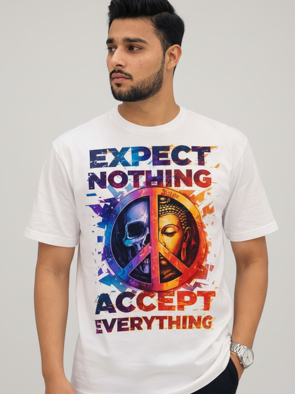 Chaos Men's cotton round neck T-shirt