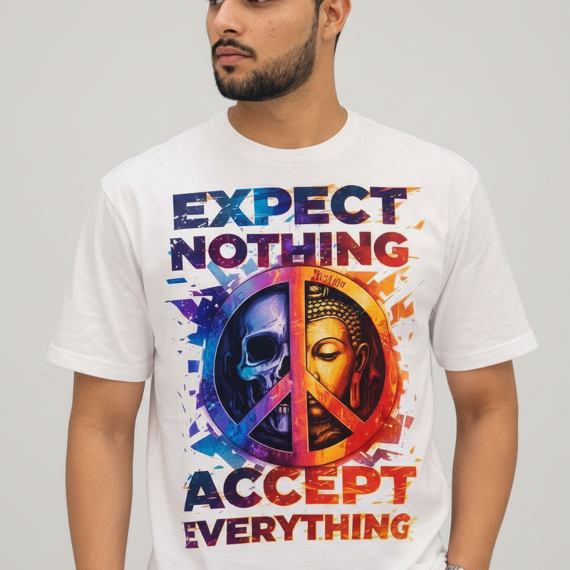 Chaos Men's cotton round neck T-shirt
