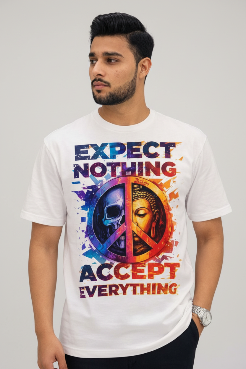 Chaos Men's cotton round neck T-shirt