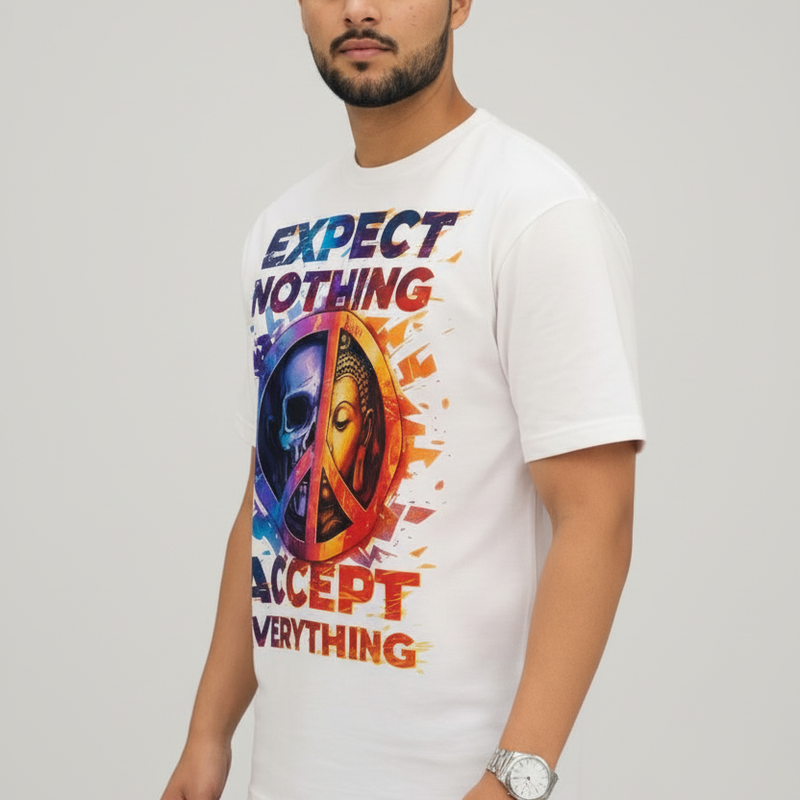 Chaos Men's cotton round neck T-shirt