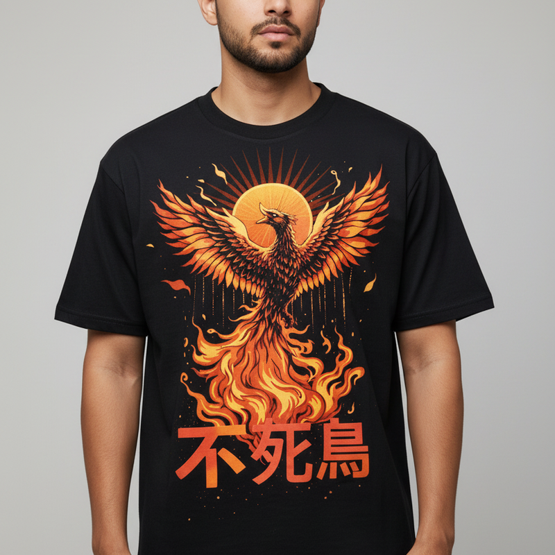 Chaos- Men's cotton round neck T-shirt