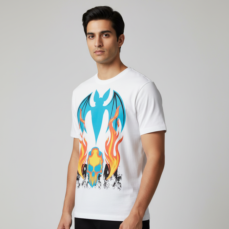 Freedom round neck Men's cotton  T-shirt