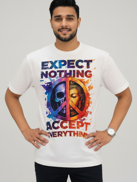 Chaos Men's cotton round neck T-shirt