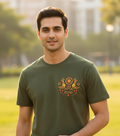 Mor Round Neck 100% Cotton Mens' T-shirt